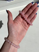 Load image into Gallery viewer, Rose Quartz Bracelet (Opaque) - Milky Way Creations - Sydney - Crystal - Crystals - Candles - Soap - Howlite - Amethyst - Ethically Sources - Stones - gemstones - wholesale - amazonite
