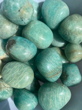 Load image into Gallery viewer, Amazonite crystal tumbled
