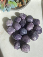 Load image into Gallery viewer, Purple Lepidolite Tumbles - Milky Way Creations - Sydney - Crystal - Crystals - Candles - Soap - Howlite - Amethyst - Ethically Sources - Stones - gemstones - wholesale - amazonite
