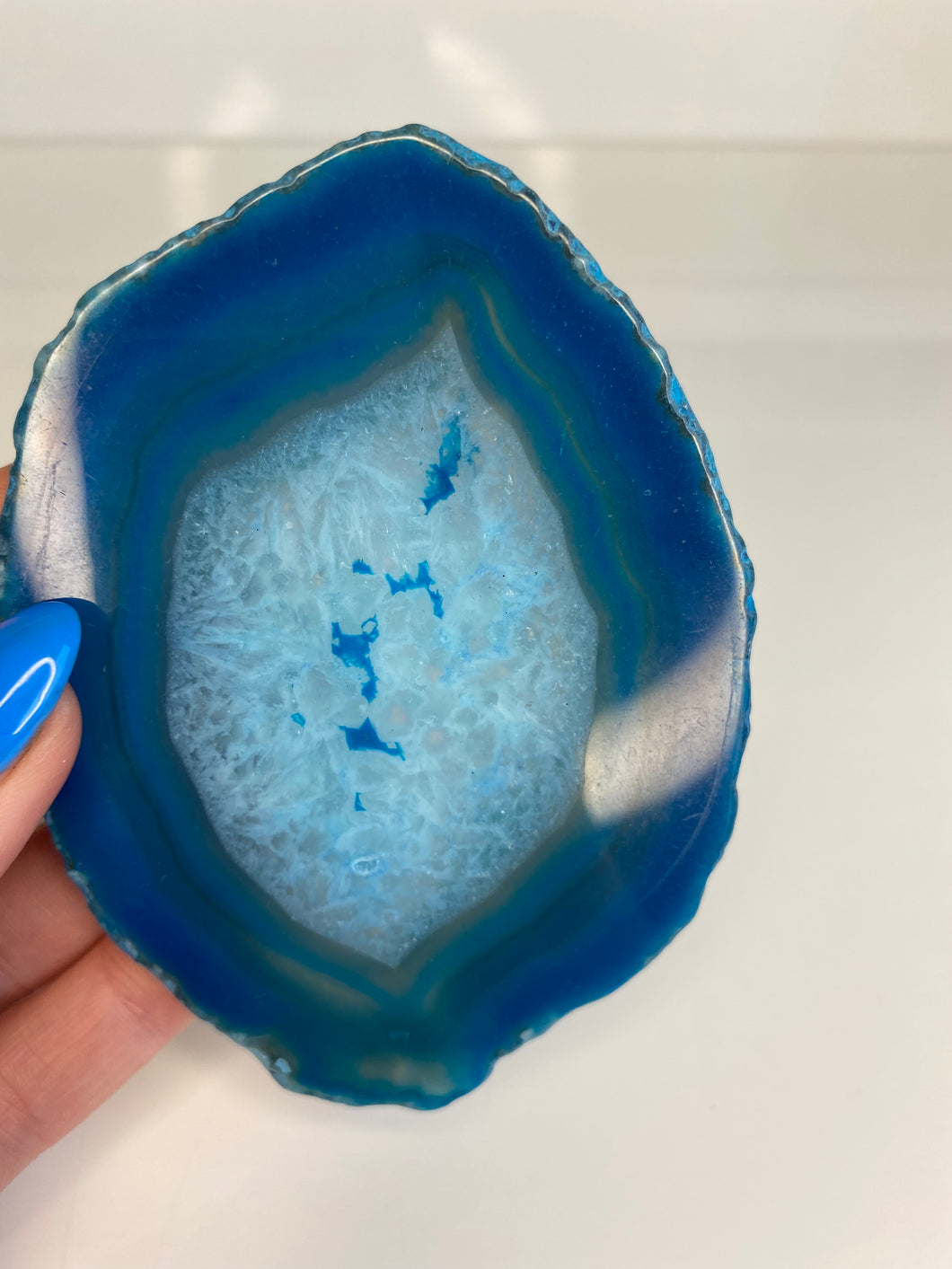 Blue Agate Slice