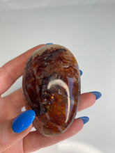 Load image into Gallery viewer, Fire Quartz Palm Stone
