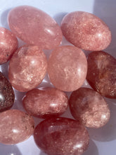 Load image into Gallery viewer, Strawberry Quartz Tumbles - Milky Way Creations - Sydney - Crystal - Crystals - Candles - Soap - Howlite - Amethyst - Ethically Sources - Stones - gemstones - wholesale - amazonite
