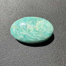 Load image into Gallery viewer, Amazonite with Black Tourmaline inclusions Palm Stone
