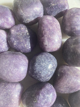 Load image into Gallery viewer, Purple Lepidolite Tumbles - Milky Way Creations - Sydney - Crystal - Crystals - Candles - Soap - Howlite - Amethyst - Ethically Sources - Stones - gemstones - wholesale - amazonite
