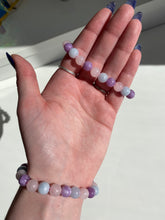 Load image into Gallery viewer, Mixed Crystal Bracelet - Milky Way Creations - Sydney - Crystal - Crystals - Candles - Soap - Howlite - Amethyst - Ethically Sources - Stones - gemstones - wholesale - amazonite
