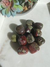 Load image into Gallery viewer, Dragons Blood Jasper Tumbles - Milky Way Creations - Sydney - Crystal - Crystals - Candles - Soap - Howlite - Amethyst - Ethically Sources - Stones - gemstones - wholesale - amazonite
