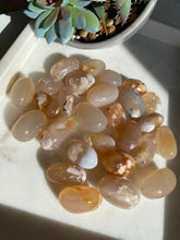 Load image into Gallery viewer, Flower Agate Tumbles - Milky Way Creations - Sydney - Crystal - Crystals - Candles - Soap - Howlite - Amethyst - Ethically Sources - Stones - gemstones - wholesale - amazonite
